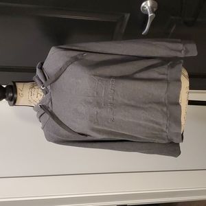 Lauren Ralph Lauren Grey Hoodie Sweatshirt Size L